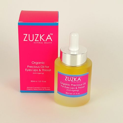 Zuzka Organic Oil for Eyes Lip & Throat with Box