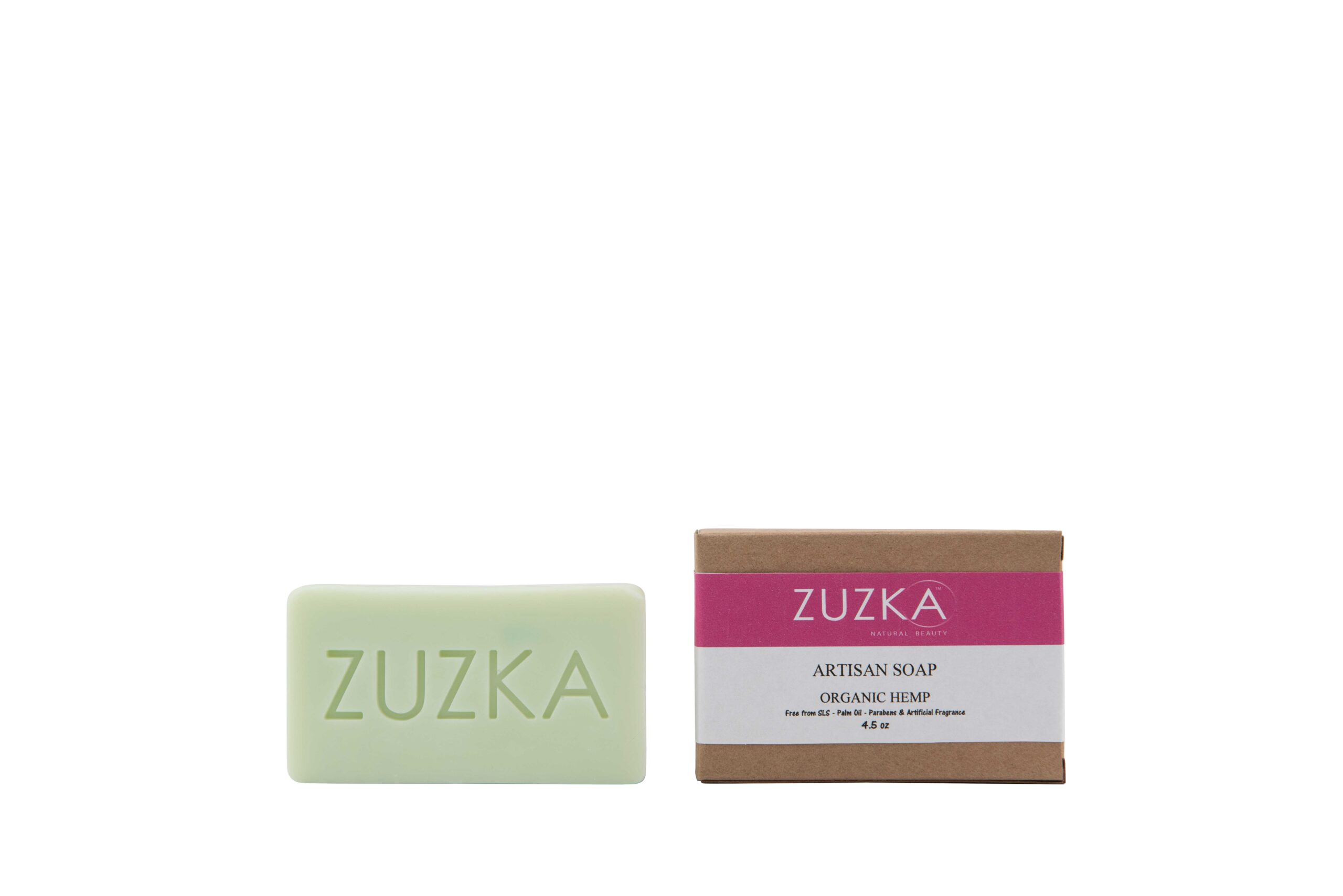 Zuzka-Artisan-Soap-Organic-Hemp with Box