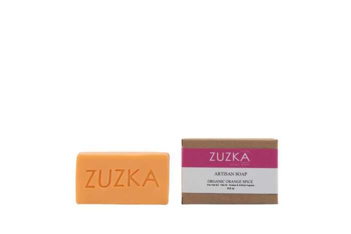 Zuzka-Artisan-Soap-Organic-Orange-Spice with Box