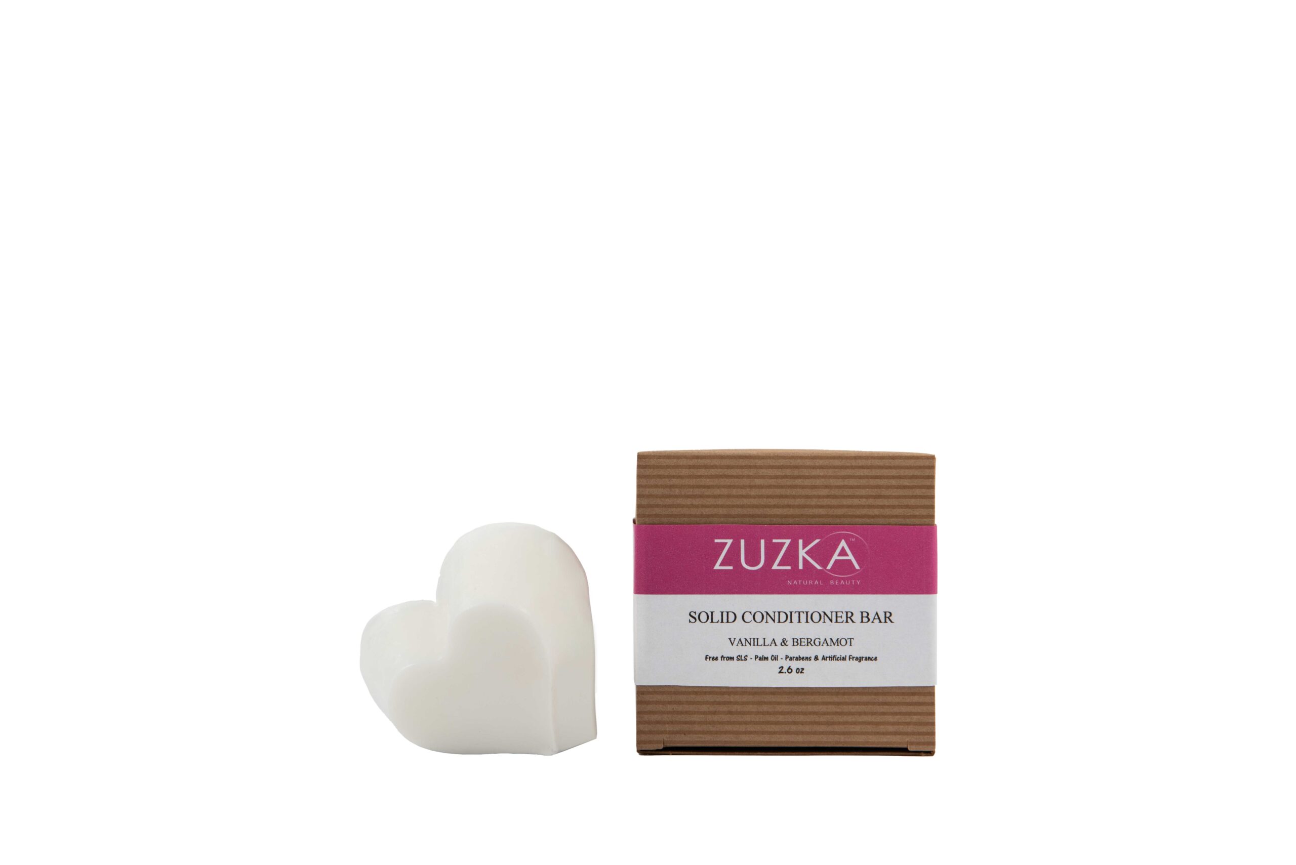 Zuzka Spa Rituals Vanilla & Bergamot Solid Hair Conditioning Bar